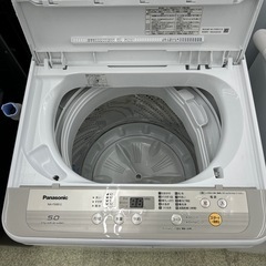 リユースのサカイ東金店 Panasonic 洗濯機 18年製 5kg TJ14379の画像