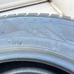 格安！未使用品2017年製　175/80R15 スタッドレス　パジェロミニ/キックス/テリオス/ホンダＺ　トーヨートランパスTXの画像