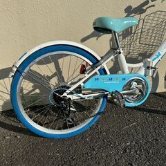 ◆子供自転車 折畳 20インチ GRAPHIS(グラフィス) オートライト6段変速◆の画像