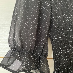 新品　タグ付き　水玉　ワンピースの画像