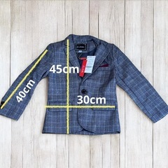 【新品】男の子 スーツ フォーマル 子供服 110 セットの画像