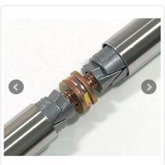 パイプ連結ジョイント パイプ径 19mm 16mm 2本セット 19ミリ 16ミリ アダプター ジョイント 連結 パイプの画像