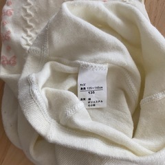 白タイツ 3本セット 120-140の画像