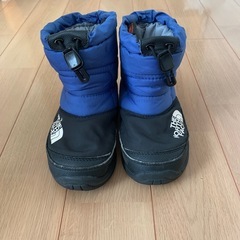 17センチ　THE NORTH FACE キッズブーツ　ヌプシの画像