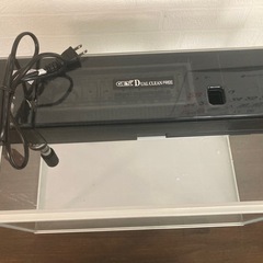 50cm水槽、上部フィルター、水槽用ライト　まとめ売りの画像
