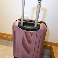 キャリーバックLMサイズローズ色の画像