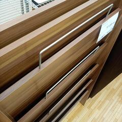 【リユースのサカイ八街店】★ジモティ割あり★ マガジンラック　ブラウン　クリーニング済　YJ7671の画像