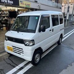 H26年式　ミニキャブミーブ　車検有　低走行27000km! 電気自動車　EV 軽バン　大阪市よりの画像