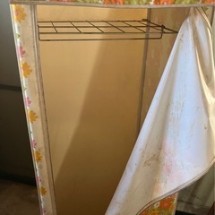 ファンシーケース　ビニールクローゼット　レトロ　　の画像