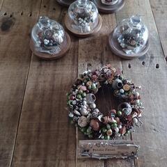 魔女の棲む森 ～Petite Foret～     dried-botanical wreath Halloweenの画像