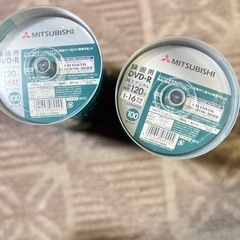 DVD-R 100枚入り　録画用　読み取り専用　2点セット　DVD-ROM　新品未使用　　の画像