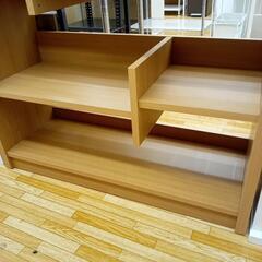 【リユースのサカイ八街店】★ジモティ割あり★ 本棚　ナチュラル　クリーニング済　YJ7673の画像