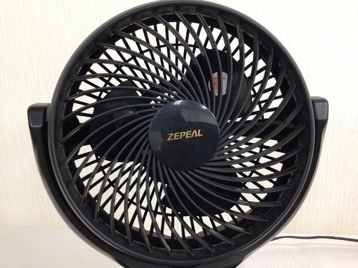 中古 ZEPEALサーキュレーター ブラックDKW-20 (ドリカムベース