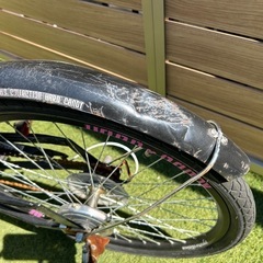取引中　
子供　自転車　24 黒ピンク　の画像