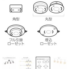 シーリングライト　照明器具　ニトリの画像