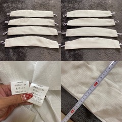 CAINZ  　カーテン　レースカーテン　4セット　グレーの画像