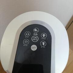 タワー型扇風機　リモコン付きの画像