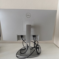 【2023年製 】DELL 2722QC 27インチ4Kモニターシルバーの画像