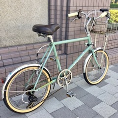 ビアンキ 　メルロー　 20 inch ミニベロ 420  東京　中央線　吉祥寺駅　京王線　仙川駅　ブルーラグ　カスタムの画像