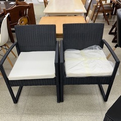 リユースのサカイ東金店 美品です！ ガーデンファニチャー (チェアー×2セット) TJ14388 の画像