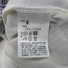 【ドレスキップ】グレンチェック柄 黒 長袖トップス Mサイズの画像