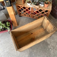 りんご箱 DIY 100均 カスタマイズ 本棚や整理箱 植物 ガーデニング等にNO38の画像