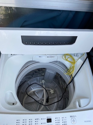 生活家電洗濯機　IRIS OHYAMA 4.5KG IAWーT451 2023年製