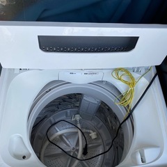 生活家電洗濯機　IRIS OHYAMA 4.5KG IAWーT451 2023年製の画像