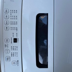 生活家電洗濯機　IRIS OHYAMA 4.5KG IAWーT451 2023年製の画像