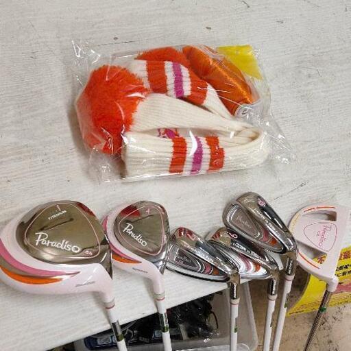 0903-178 ゴルフクラブ6本セット ヘッドカバー3つセット