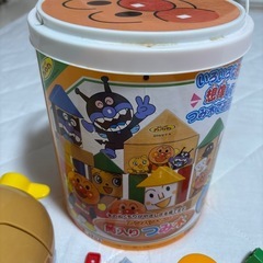 くみたてDIY ねじねじアンパンマン号もぐりん号　積み木の画像