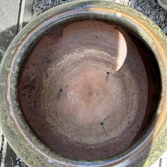 早いもの勝ち❗️丸鉢　 鉢 火鉢 手炙り 植木鉢 陶器 茶道具 炭道具 骨董 古美術の画像