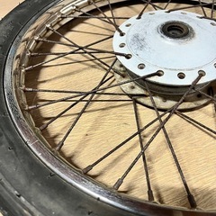 ベンリー50 　CD50 フロントホイール　ブレーキドラム無し❗️【CD50-230＊＊＊＊】★ ベンリィー50 　HUTABA　 の画像