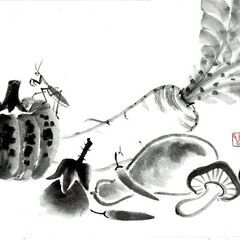 「水墨画1日体験」