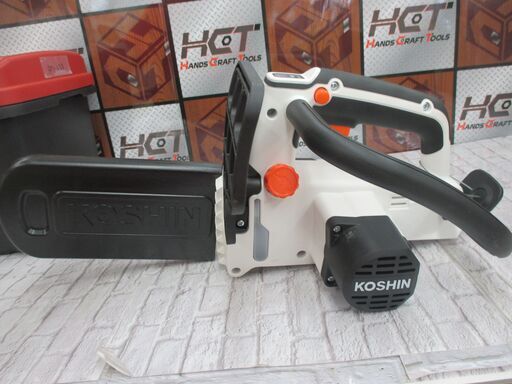 工進 SCS-1820 充電チェンソー バッテリー×1 充電器 説明書 ケース付