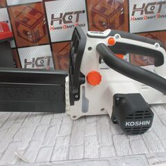工進 SCS-1820 充電チェンソー バッテリー×1 充電器 説明書 ケース付 中古品 【ハンズクラフト宜野湾店】　の画像