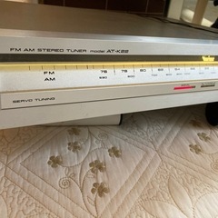 アカイ　AKAI FM AMチューナー　AT-K22 通電確認のみの画像