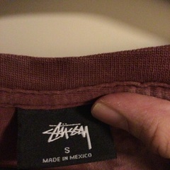 Stussy Ｔシャツ ブラウン タイダイ柄  90s デッドストック Sサイズの画像