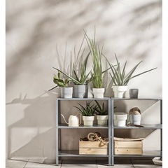 【決定】IKEA イケア シェルフユニット 棚 室内 屋外の画像