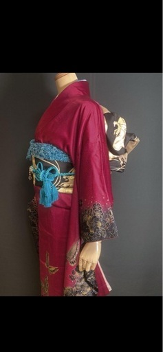 振袖・帯・長襦袢　3点セット　➕草履・バック　さしあげ差し上げます