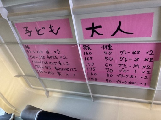 ウェットスーツ20着まとめ 売り