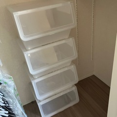 収納ボックス4個セットの画像
