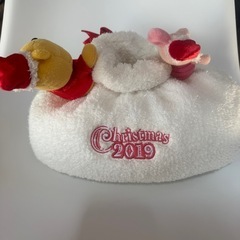【急募】プーさん　ディズニー　クリスマス　ティッシュカバーケース　2019の画像