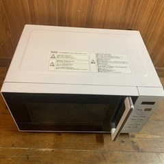 [山善] 電子レンジ 18L 単機能　PRW-F180(W)の画像