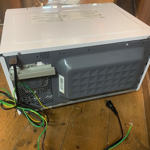 [山善] 電子レンジ 18L 単機能　PRW-F180(W)