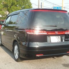 H.21(2009)年 ホンダ エリシオン 2.4 G エアロ HDDナビ スペシャルパッケージ ブラック  AAC　エアバック　ETC　キーレス　フルセグTV　ナビ　バックカメラ　純正エアロ　AW17Inc　電動スライドドア　車検8年12月　17349の画像