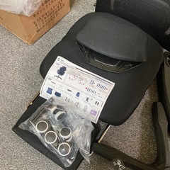 値下げしました！　使用、組み立てれた跡あり　HARRYXUE 360度回転 オフィスチェア 椅子 テレワーク 疲れない デスクチェア 通気性 PCチェア 人間工学 S字立体背もたれ 在宅勤務 事務椅子 ブラックの画像