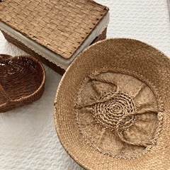 カゴ製品　３点セットの画像