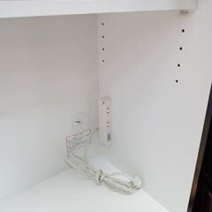 現行品★NITORI　キッチンボード　レジューム　定価61,990円　レンジ台　食器棚　ダークブラウン　DBR　ニトリ　サイズ（約）幅60×奥51×高200　　■近隣配送無料 買取GO‼　栄和店の画像