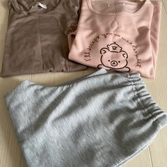 リラックマ　ルームウェアセットの画像
